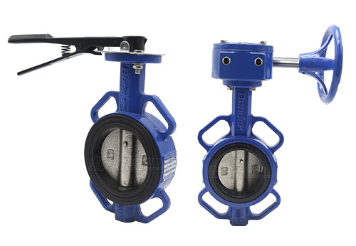 手柄蝶閥、蝸輪蝶閥