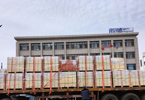 般德閥門對夾蝶閥、過濾器等產品出口意大利