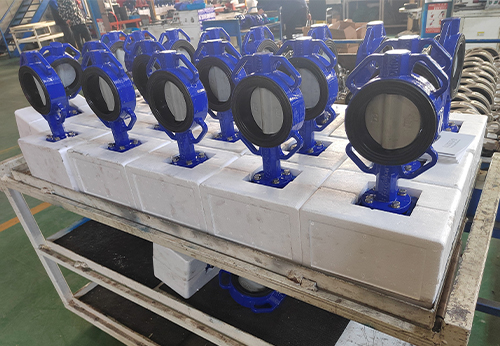 山東某公司采購般德手動、氣動、電動對夾蝶閥產(chǎn)品